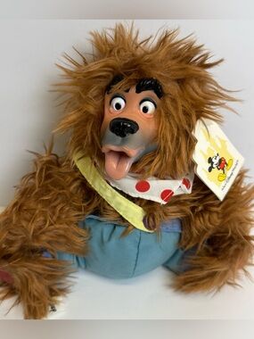 RARE Vintage Disney Country Bear’s Liver Lips Plush with TAGS NWT Toy Animal